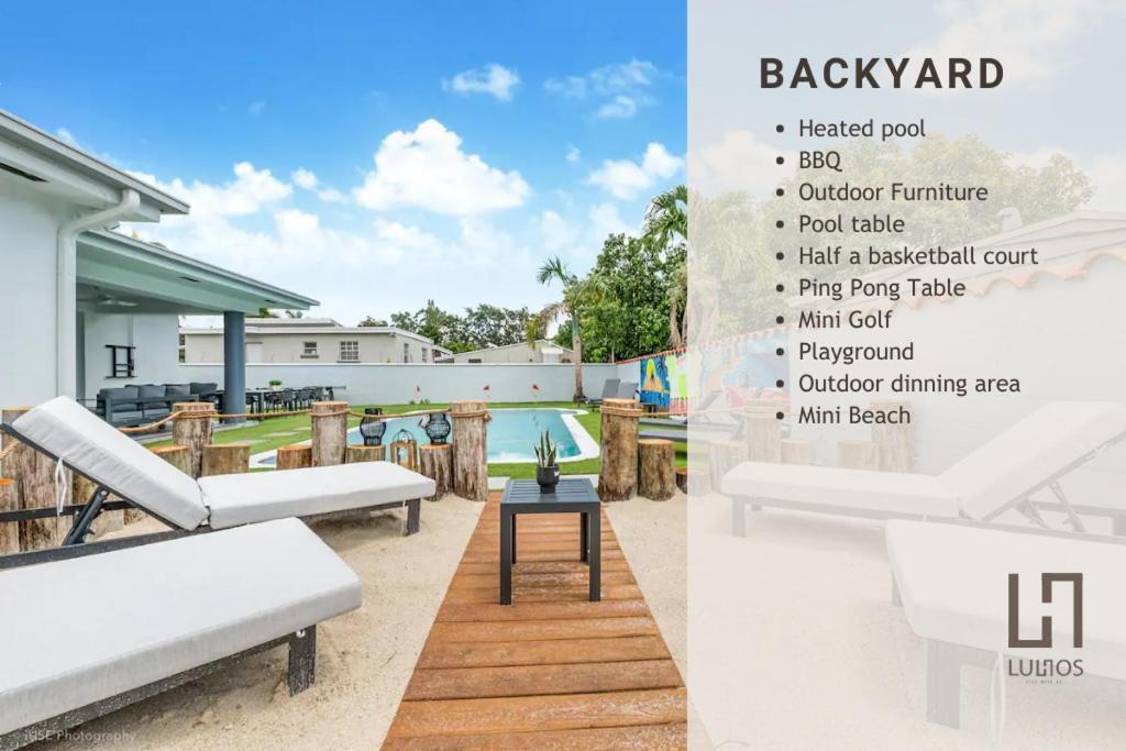 Hébergement de vacances 6br Ultimate Retreat Pool, Sports Court & Bbq L10 *